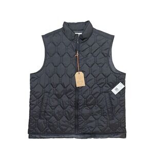 NWT Weatherproof ‎ Vintage Men's Quilted Vest Size XXL  Black 2XL New